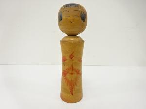 郷土玩具　岡崎仁治造　こけし（32.6センチ）